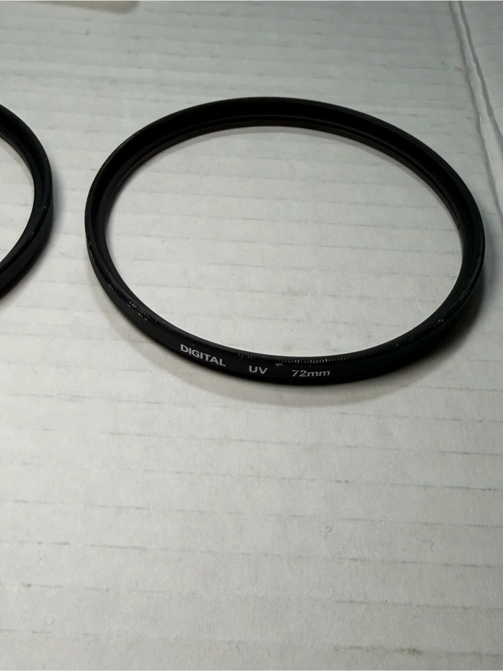 Quantaray Digital UV 72mm,Digital Circular P.L.D 72 mm Lot Of 3 Filter